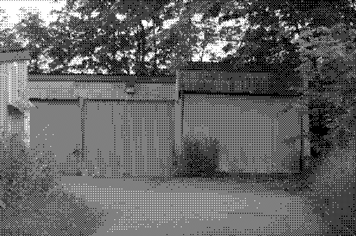 The same photo with the Dither look